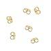 Coolrunner ® 5 Pairs 14K Gold Filled Earring Backs Ear Nuts