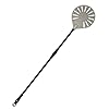 Pizzaschep Hard Geanodiseerde Aluminium Pizzaschuiver met Afneembare Handgreep voor Compacte Opslag van Zelfgemaakte…