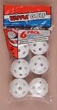 Wiffle Practice Golf Balls - 6 Pack