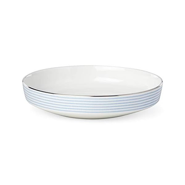 Kate Spade Laurel Street Pasta Bowl, 1.30 LB, Blue The Home Kitchen Store