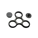 Toy Kit,OUBAO Without Bearing Frame Shell For Tri-Spinner Hand Spinner EDC Fidget Toy--Black