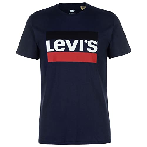 Sportswear Logo Graphic Camiseta Hombre, Dress Blues, S