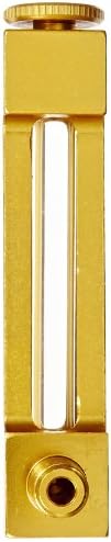 GITS 15203 Style FG Liquid Level Gauge, 1/8"-27 Male NPT, 1-3/8 Overall Height, 3-13/16" Bottle Height