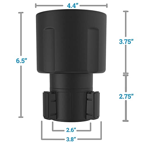 Swigzy Car Cup Holder Expander Adapter (Adjustable) Fits Hydro Flask