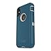 OtterBox Defender Series Screenless Edition Case & Holster for iPhone X/Xs (Renewed) - Big Sur (Pale Beige/Corsair)
