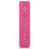Meiyya Game Handle Controller, Game Handle Controller Gamepad with Analog Joystick for WiiU/Wii Console (Pink)
