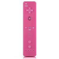 Meiyya Game Handle Controller, Game Handle Controller Gamepad with Analog Joystick for WiiU/Wii Console (Pink)