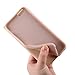 Nouske iPhone 6/6S Smart Touch Case S-View Window Flip Cover/Magnetic Closure/Stand/TPU bumper/360 Protection, Rose Gold