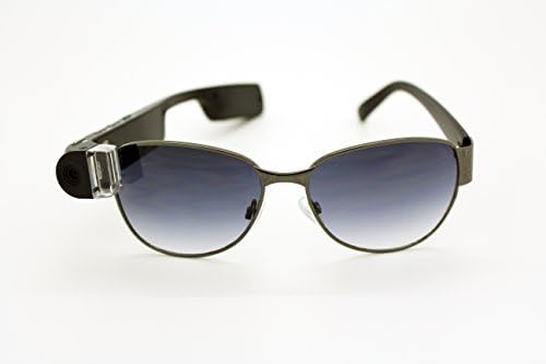 DigiOptix 16GB Smart Glasses with changeable sunglasses Frame (PC lense) 1080P HD Camera Glasses Bluetooth for Smart Phone Hand-free Phone Answer/Call Music