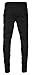 Kayden K Men's Tapered Zipper Ankle Jogger Pants (XL, Jet Black)