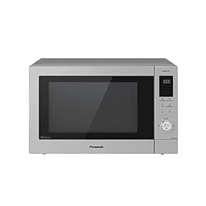 Panasonic-NN-CD87KSBPQ-Inverter-Combination-Microwave-Oven-with-Turntable-1000-W-34-Litres-Silver Panasonic NN-CD87KSBPQ Combination Microwave Oven, 34 Litres, Turntable, 1000W, Inverter, One Push Reheat, Genius Sensor…