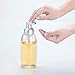 mDesign Refillable Glass Foaming Hand Soap Dispenser - Foam Soap Pump Bottle Container for Bathroom Counter Top - Decorative Foam Soap Dispenser - Malloy Collection - 2 Pack - Clear/Matte Silver