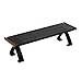 Rolodex Distinctions Off-Desk Shelf Monitor Stand, 25 x 7 x 6 5/8, Black/Rich Cherry