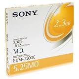 Sony 5.25 4X Magneto Optical 512 Bytes/Sec 2.3GB (1-Pack)