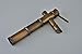 Aquafaucet Antique Brass Bamboo Shape Bathroom Sink Vessel Faucet Basin Mixer Tap