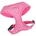 Puppia Dotty Dog Harness Over-The-Head No Pull No Choke Walking Training Adjustable for Small & Medium Dog, Large, Black