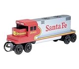Santa Fe GP-38 Warbonnet Diesel Engine - Wooden Toy Train by Whittle Shortline Railroad