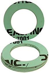 Sterling Seal CRG7001.300.031.300X5 7001 Compressed Non-Asbestos, Aramid/NBR Ring Gasket, 3" Pipe Size, 1/32" Thick, Pressure Class 300#, 0.31", Green/Blue/White (Pack of 5)