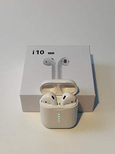 Bluetooth Wireless i10 Headset with Charging Case for iPhone & Android