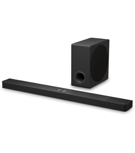 Yamaha YSP-5600 Barra de som com Dolby Atmos e DTS, funciona com