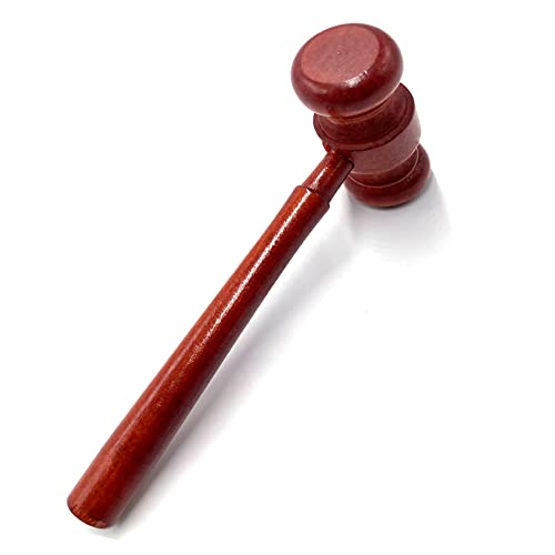 Wooden Courtroom Gavel Judge Gavel Costume Accessory Justice Costume