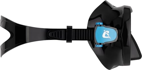 CRESSI Limited Edition HiroQuest Adult Mask & Snorkel Set Made by Cressi x Steve Aoki_Maschera F-Dual+Snorkel Supernova Dry, Taglia Unica, Unisex