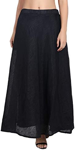 Noty Secret Women's Long Silk Indo Western Traditional Skirt