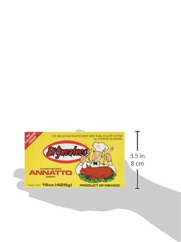 El Yucateco Achiote Red Paste, 15 oz.