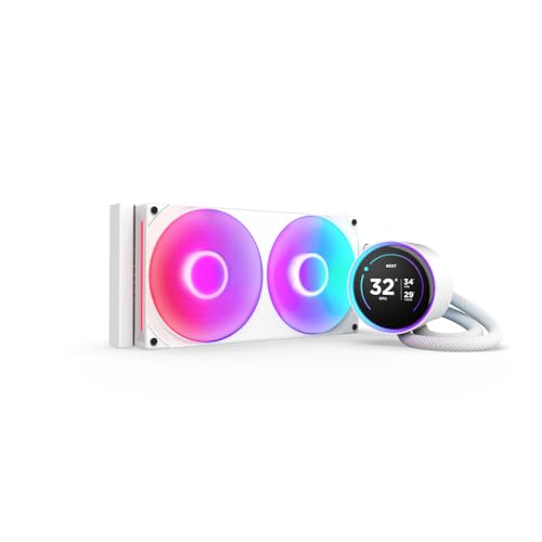 NZXT Kraken Elite 280 RGB - 280mm AIO-CPU-Kühler, LCD - Weiß