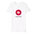 'musical.ly' T-Shirt (White - Fitted Cut)
