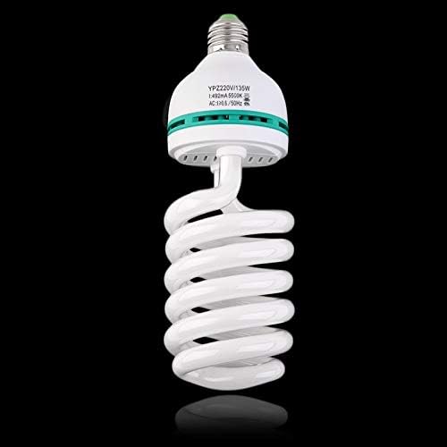135w E27 5500k Photography Daylight Bulb Continuous Light Lighting Lamp Rodalind