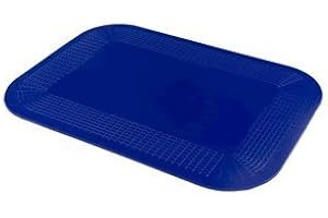 NORTH COAST MEDICAL Dycem Rect 10in x 7 1/4in x 1/8in, Color: Blue