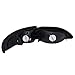 1-piece Style Headlights Black Made For And Compatible With 1994-1998 Mustang