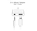 iPhone 7 Adapter, Charm sonic iPhone 7 Plus Headphones Adapter, iPhone 7 Lightning to 3.5mm Headphone Adapter,Charge Adapter, Earphone Adapter - Upgrade for IOS 10.3+