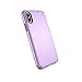 Speck Products Presidio Metallic Case for iPhone XS/iPhone X, Taro Purple Metallic/Haze Purple