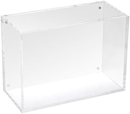 Acrylic Fish Bowl Vase with Attached 5x7 Landscape Photograph Frame