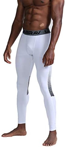 Speverdr Men's Compression Pants Cool Dry Sports Tights Gym Workout Running Capris Leggings