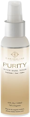 NEW Witch Hazel Rose Scented Face Primer & Toner to Perfect & Clear Acne-Prone Skin & Tighten Pores with this Astringent, Hydrating and Calming Treatment. 4 Fl Oz