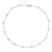Bling Jewelry Bridal Sterling Silver Freshwater Cultured Pearl White Tin Cup Necklace