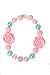 La Bella Rose Boutique Chunky Bubblegum Necklace Beaded for Baby, Girls Teens and Women