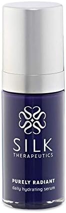 Silk Therapeutics Purely Radiant Hydrating & Anti-Aging Face Serum with Hyaluronic Acid & Antioxidants Visibly Softens the Appearance of Fine Lines, Wrinkles & Dryness, Unscented