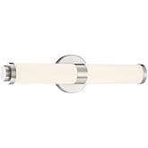 Access Lighting - HI Access 62530LEDD-BS/OPL Transitional LED Vanity from Aqua Collection in Pewter, Nickel, Silver Finish, B