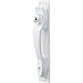 Ideal Security Inc. SK940W DX Push-Button Handle Set for Storm and Screen Doors with Key Lock, White