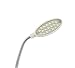 Bonlux Dimmable LED Sewing Machine Working Light Bendable Gooseneck Lamp with Magnetic Mounting Base (2W 20pcs LED Daylight White)