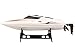 RC Boat, KINGBOT H102 2.4GHz High Speed (40KM/H)Remote Control Electric Racing Boat Automatically 180 Degree Flipping Transmitter