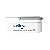 SMILES Teeth Brightening Whitening Powder 40g Mint Flavor 6 Months Supply Top Selling Powder In the UK Now in the US