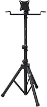 Audio2000'S AST420Y Portable Flat Panel TV/Monitor Stand with Foldable Tripod Legs
