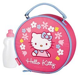 Sanrio Hello Kitty Round Shape Pink Color Soft Insulated Lun