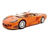 MotorMax 2004 Saleen S7 Die-cast 1:18 Scale Collectible Model Car (Orange) by Motormax