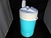 Igloo Legend 1 Qt. Cooler - Aqua Blue Thermos, Water Hydration Canteen